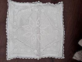 Kissenbezug quadratisch weiss 42x42