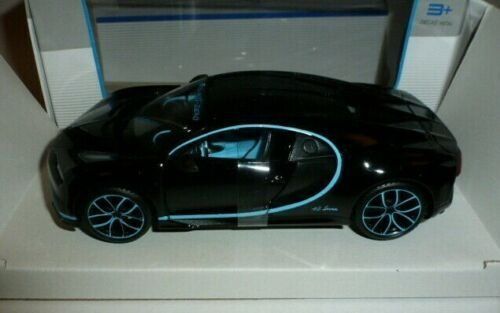 Bugatti Modellini d'auto: Bugatti Chiron Zero-400-Zero 2017 schwarz / hellblau  1:24 – Nuovo e nell'imballaggio originale da Gerlafingen venduto da espero88 7