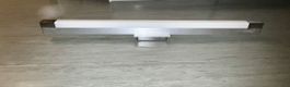 Wandlampe / Badlampe, Chrom-Design, Top Zustand