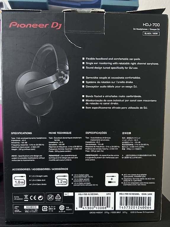 Kopfhörer: Cuffie Pioneer – Gebraucht aus Claro von Moi_85 1