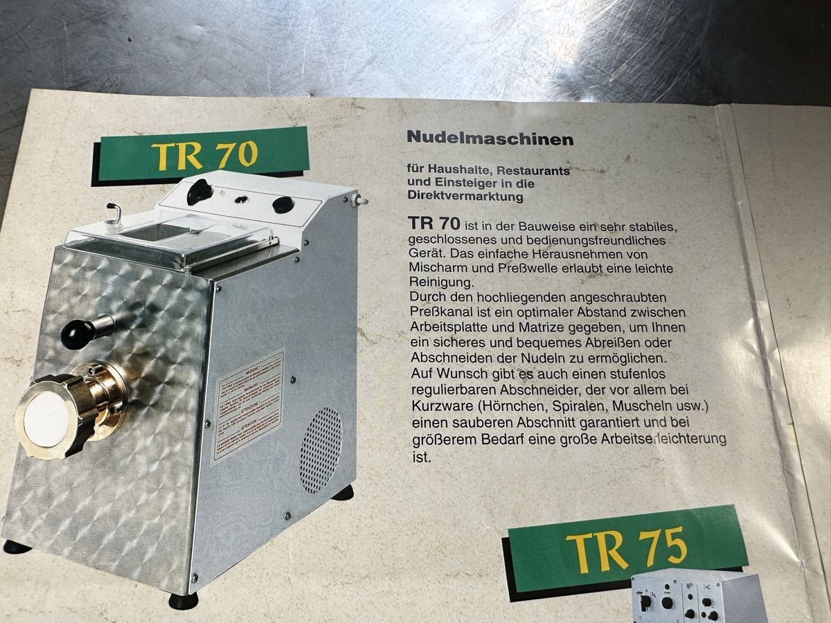 Küchengeräte: Nudelmaschine, TR 70 – Gebraucht aus Eschenbach LU von cherryplum 5