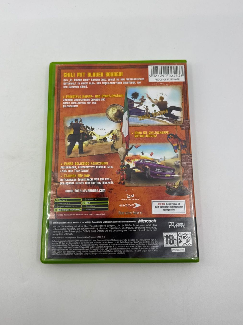 Jeux: Total Overdose (XBOX) – D'occasion à Herisau par Seyashop1 2