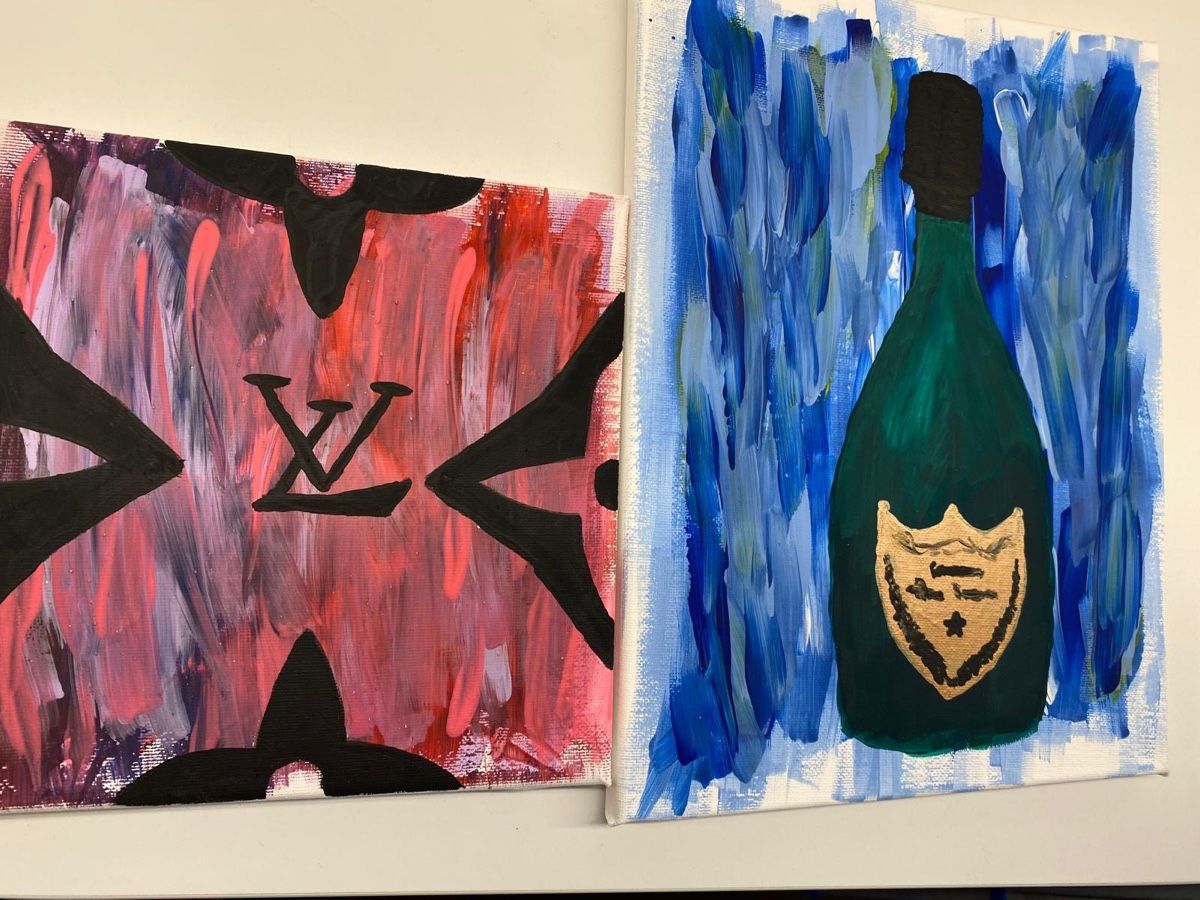 Poster & Bilder: 2 Acryl Gemälde Pop Art Luxus Brands – Neu (gemäss Beschreibung) aus Triesen von ValDeMer85 3