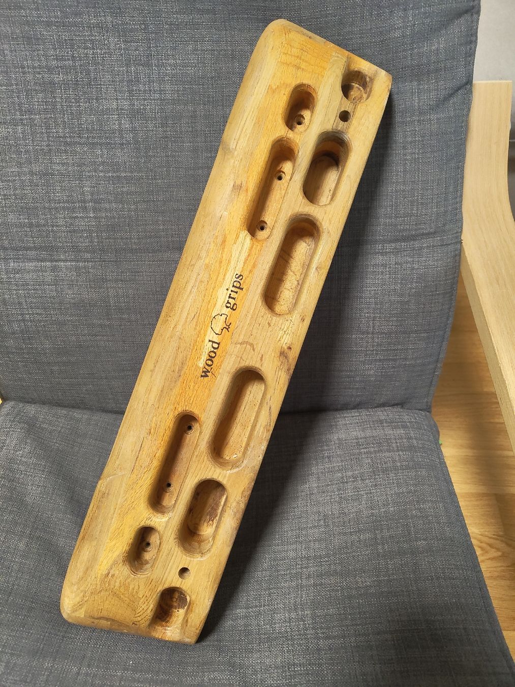 Kletterwände & Klettergriffe: Wood grips Trainingsboard Holz gebraucht – Gebraucht aus Bern von n.habegger 1