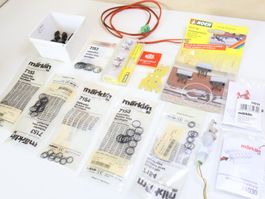 Märklin viele Haftreifen & Ersatzteile H0 - teils Neuwertig