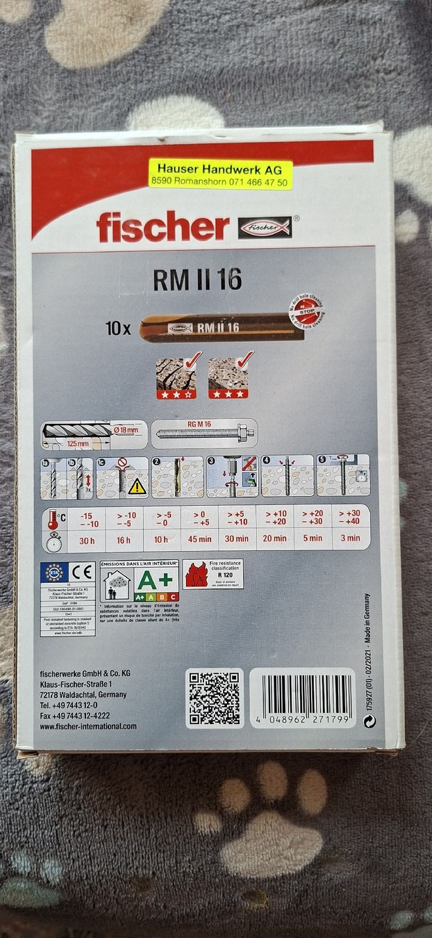 Fischer Tous les outils: dübel – Neuf (Voir description) à Liesberg Dorf par lei_x7yd