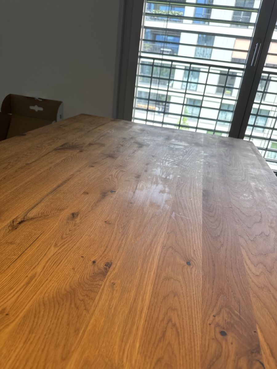 Pfister Tavoli: Esszimmertisch Eichenholz 200x100cm Udo Möbel Pfister – Nuovo (secondo la descrizione) da Luzern venduto da FlorianNiederberger 2