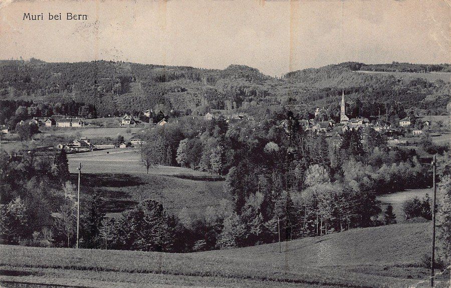 Cartoline postali: Muri bei Bern, gelaufen 1920 – Usato da Frauenfeld venduto da POML
