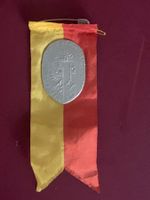 GENEVE - Insigne avec ruban "RESTAURATION 31 DEC.1936"- 11cm