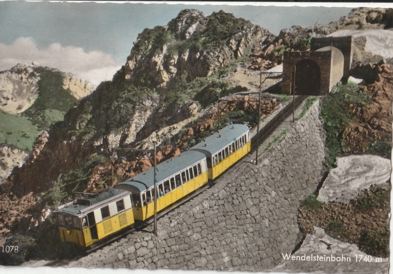 Ansichtskarten: Wendelsteinbahn – Gebraucht aus Lumbrein von made02