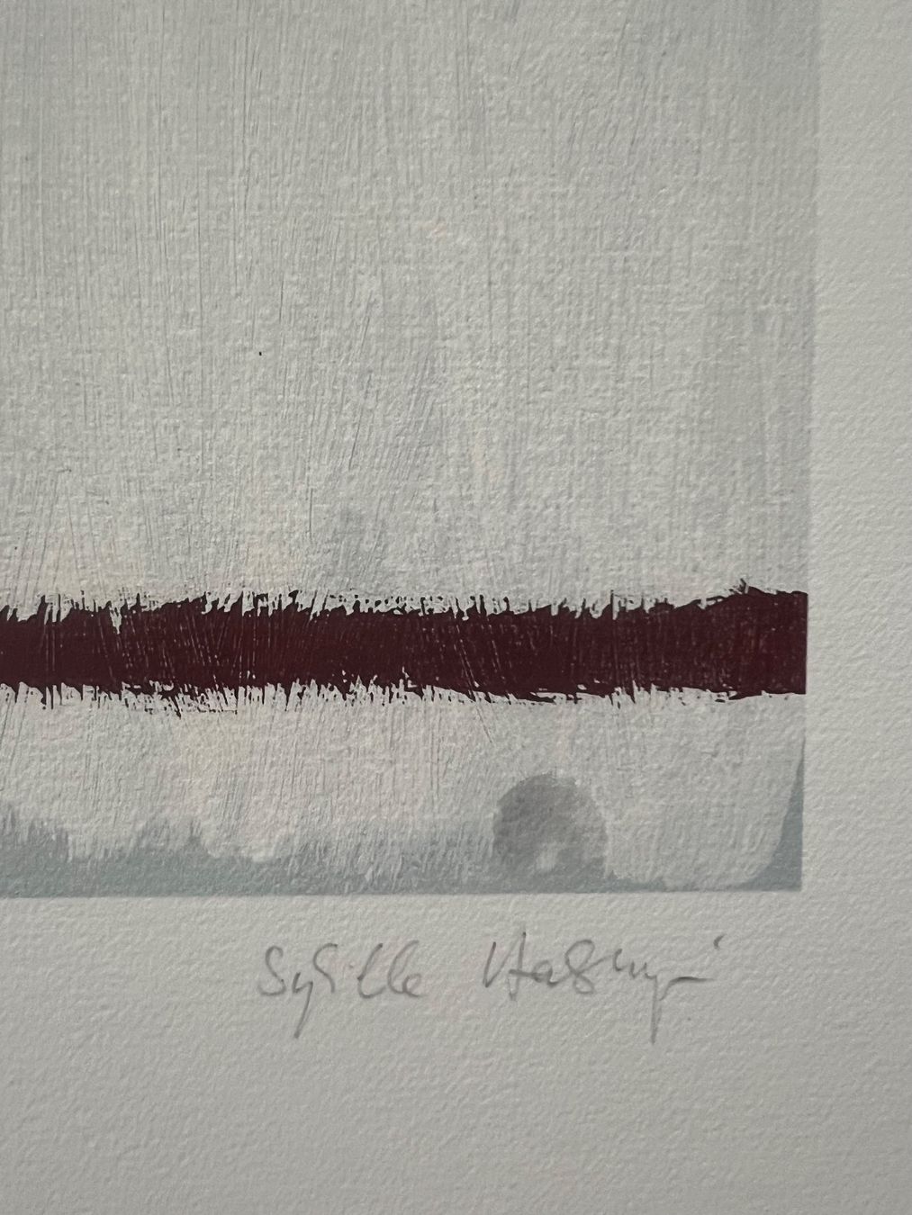 Grafica & Litografie: Sybille Hassinger, handsigniert und nummeriert – Usato da Rain venduto da Pic-Ass 2