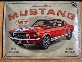 Ford Mustang fastback 1967 muscle car Oldtimer classic