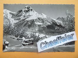 1963 Motiv bei Engelberg mit Hahnen