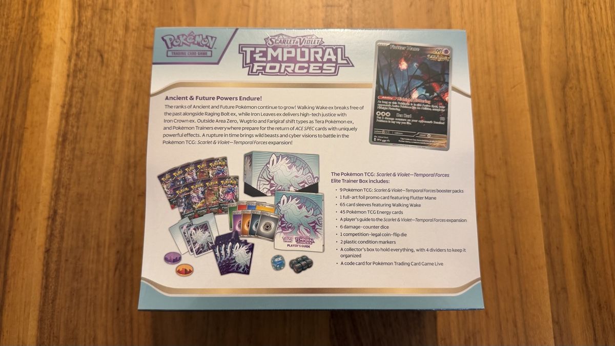 Pokémon Carte collezionabili: Pokémon Temporal Forces Walking Wake ETB - EN – Nuovo e nell'imballaggio originale da Bonaduz venduto da Snake86 2