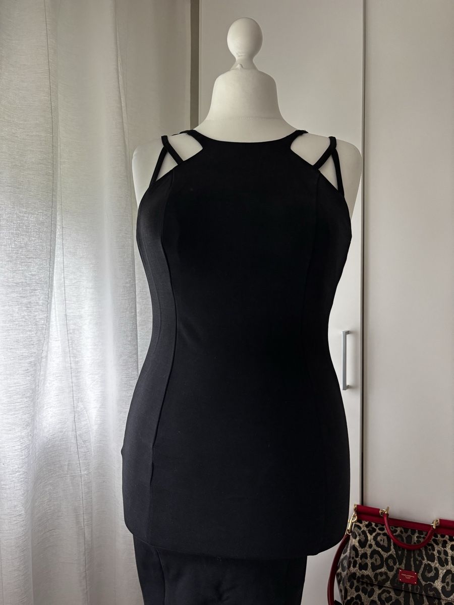 Vestiti: Forever Unique - Schwarzes Sommerkleid, Gr.38. – Usato da Wangen ZH venduto da tel_gxb5 2
