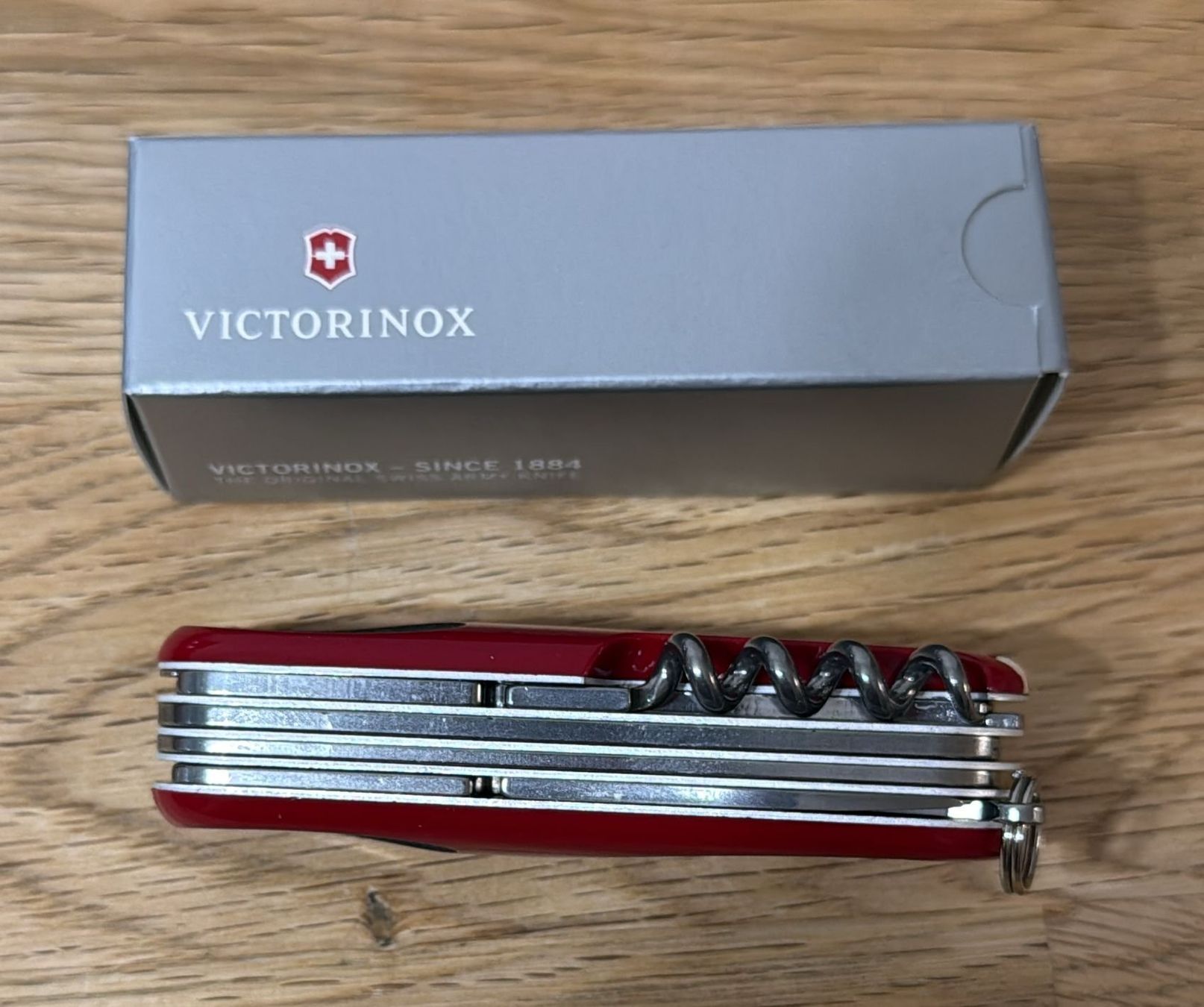 Victorinox Coltelli tascabile: VICTORINOX  SACKMESSER  EVOGRIP S17 RED/BLACK – Nuovo e nell'imballaggio originale da Zürich venduto da Frei-Occasionen 7