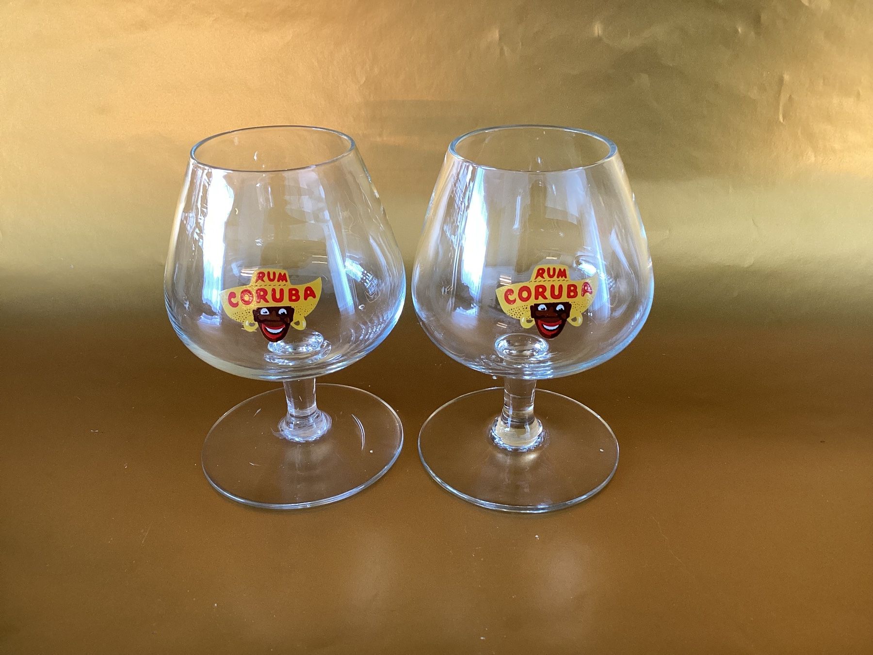Bicchieri: CORUBA  RUM / 2 alte Rum- Gläser – Usato da Beinwil am See venduto da kae_gh7c