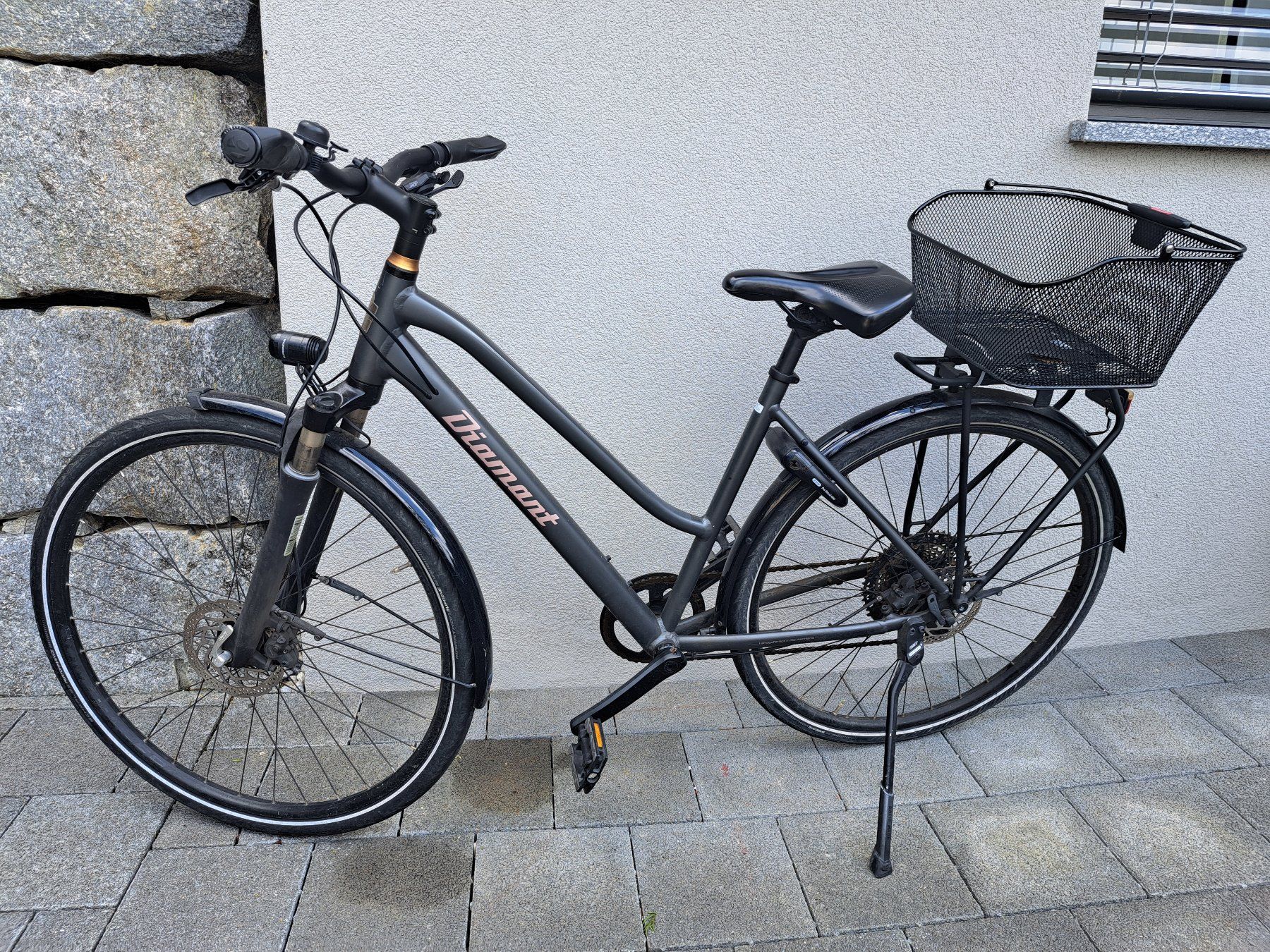 Diamant Damen Fahrrad 28 Zoll grau (Gebraucht) in Dierikon fr CHF 300   nur Abholung auf Ricardo kaufen