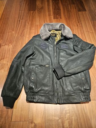 PME Legend Lederjacke Gr. M Fliegerjacke Winter warm