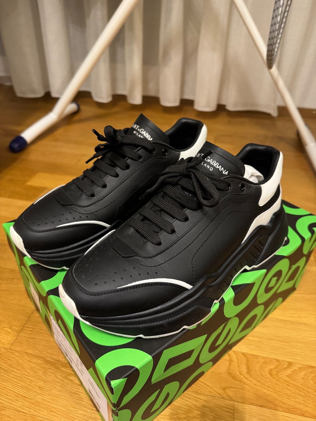 Dolce & Gabbana Scarpe da uomo: Dolce & Gabbana Sneaker Daymaster, Schwarz/Weiss, Gr. 44 – Nuovo e nell'imballaggio originale da Brugg AG venduto da Coni1989 3
