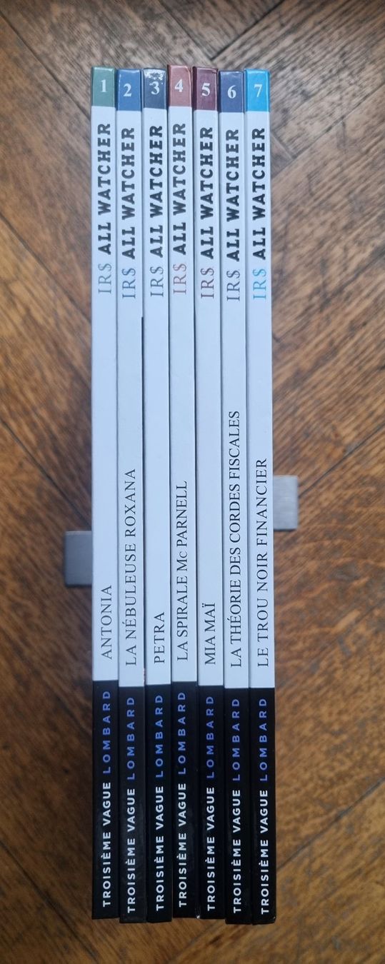 Fumetti: I.R.$ All Watcher collection complète 7 vol en E.O. – Usato da Carouge GE venduto da serginho22 2