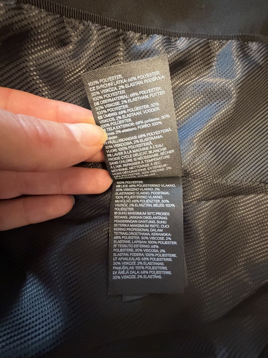 H&M Giacche: H&M Black Blazer, Size 34 – Usato da Wetzikon ZH venduto da dor_rmq2 4