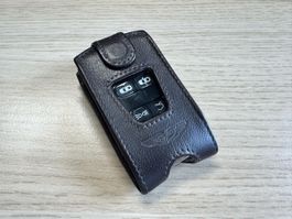 ASTON MARTIN Schlüssel-Etui Leder Bitter Chocolate