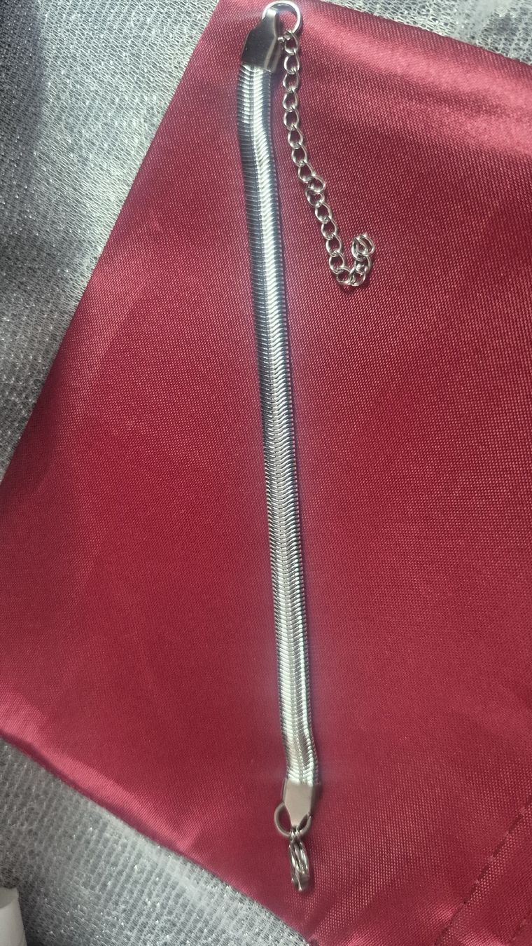 Bracciali & Braccialetti: Bracciale donna a maglia piatta in argento – Nuovo (secondo la descrizione) da Giubiasco venduto da Stefaniav 2