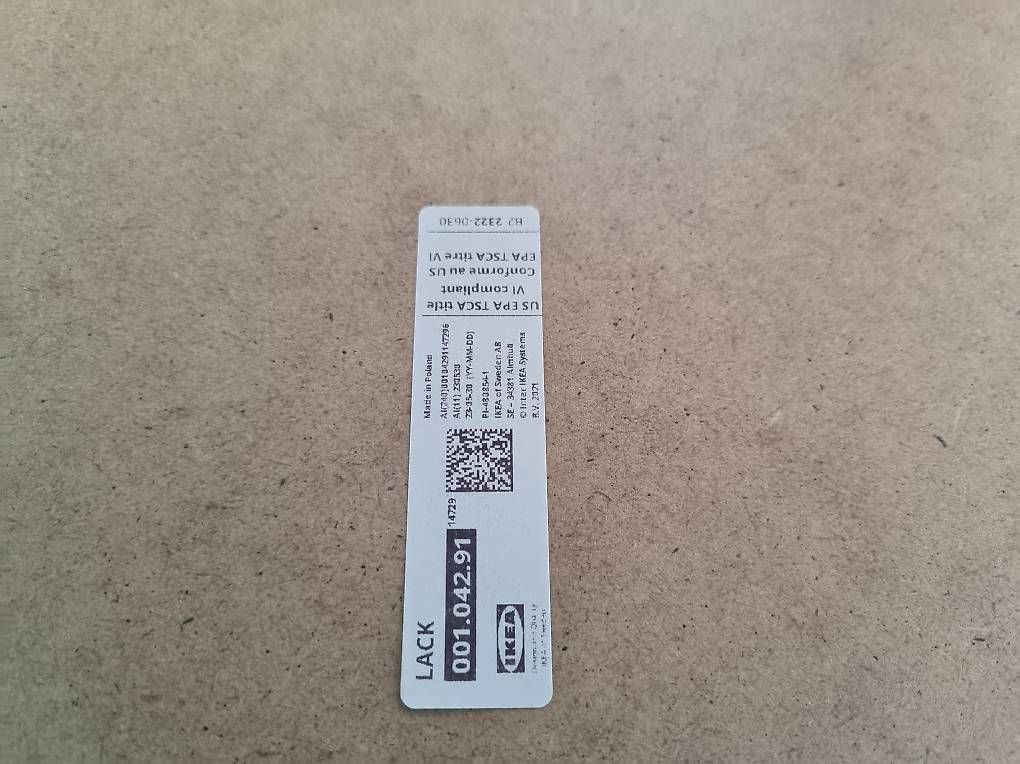 Ikea Tavoli: IKEA LACK Sofatisch  Dunkelbraun/Schwarz – Usato da Aarau venduto da ste_w5yp 1