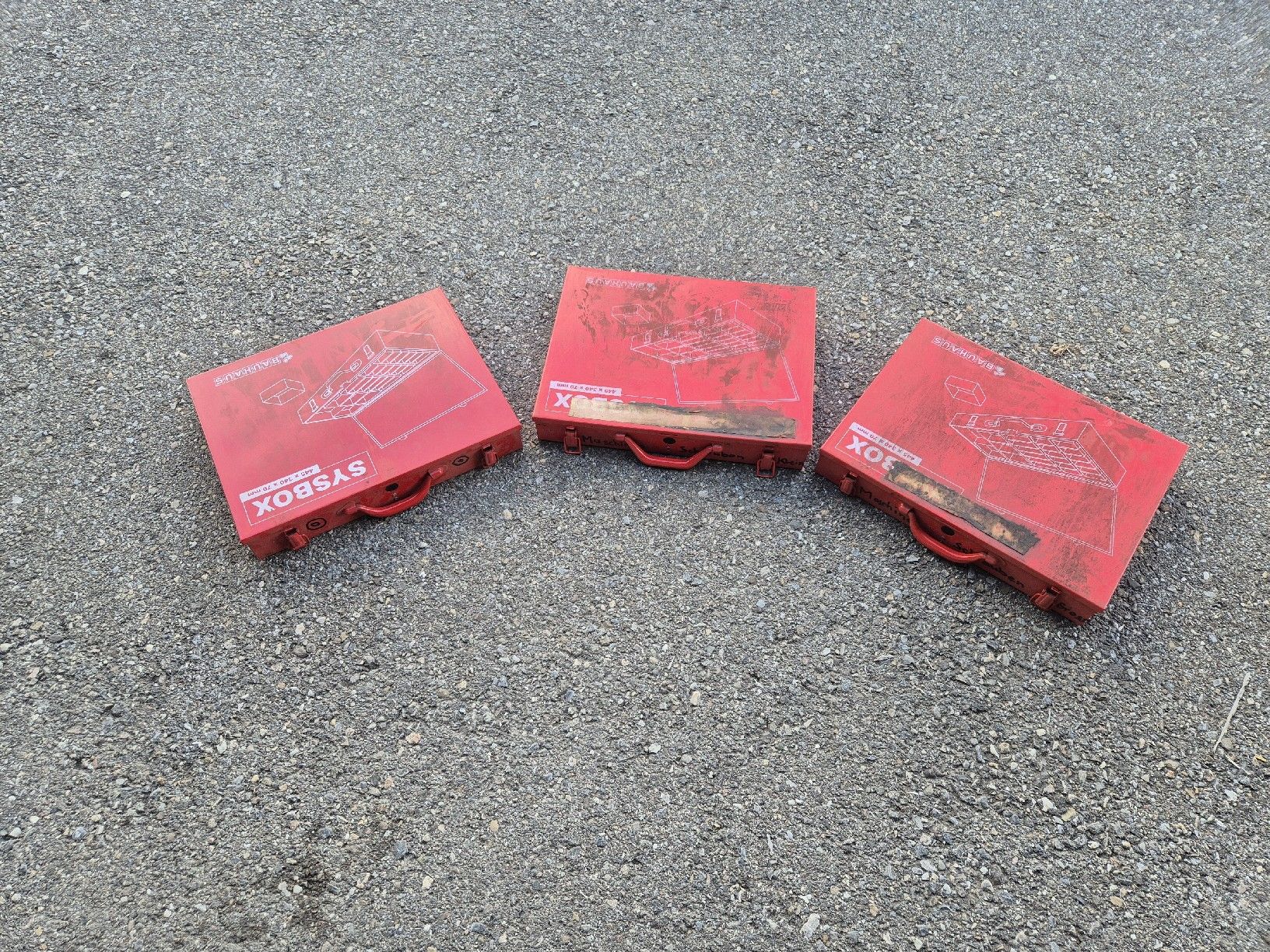 Casse di trasporto: 3 x Sortiment Kiste – Usato da Riffenmatt venduto da Sz 1