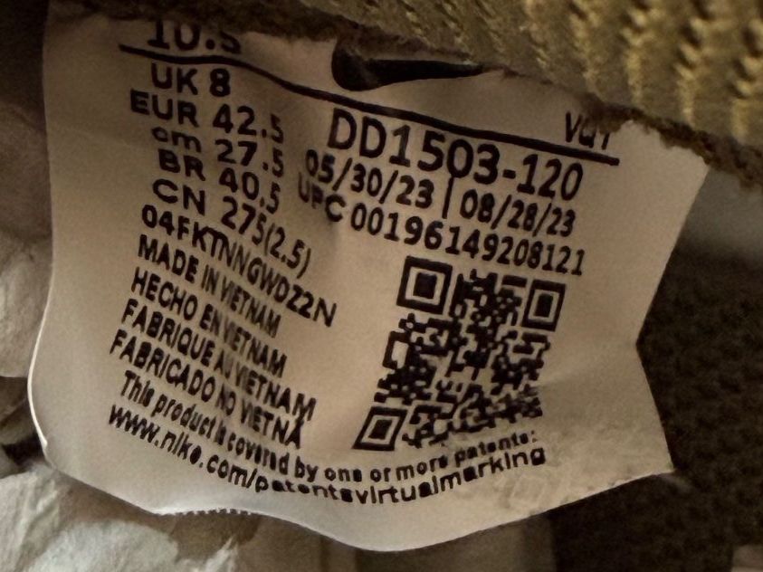 Nike Scarpe da uomo: Nike Dunk Low Medium Olive gr 42.5 – Nuovo (secondo la descrizione) da Muhen venduto da mauyo 6