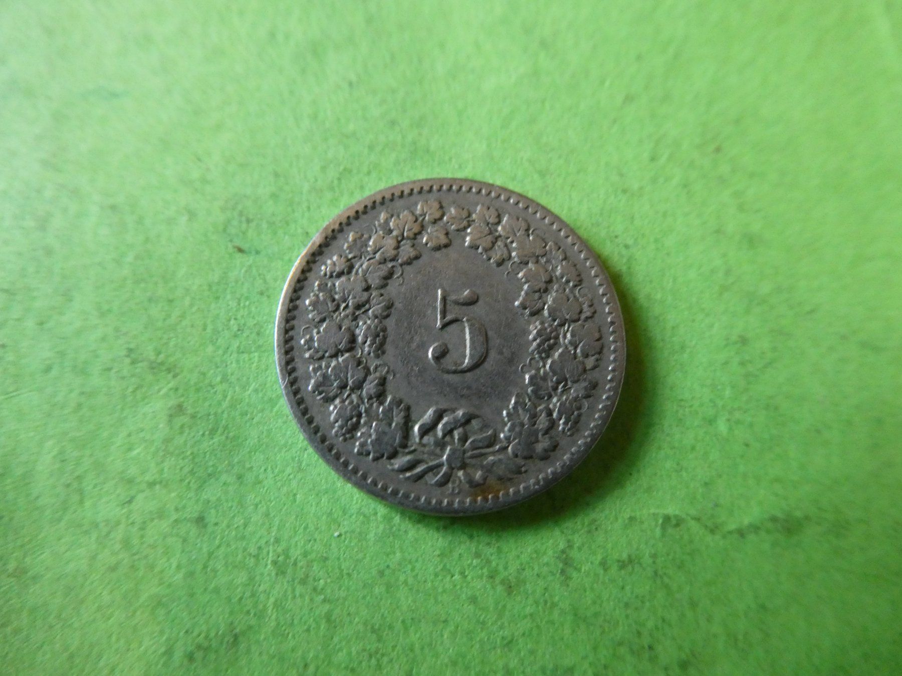 Tutti le monete: Schweiz 1894, 5 Rappen – Usato da Hinterforst venduto da rohusri 1
