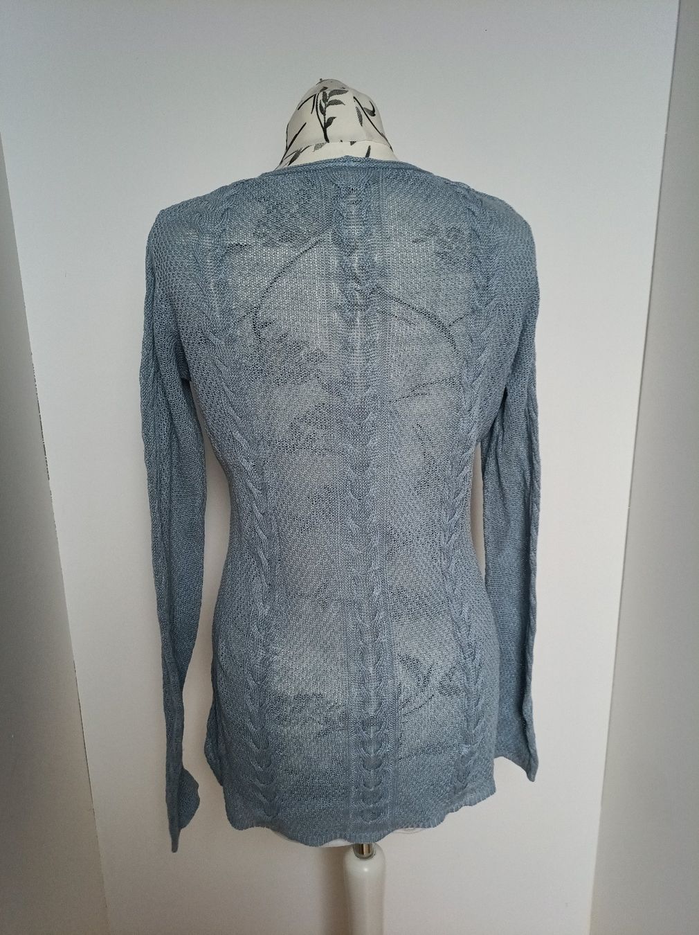 Hessnatur Maglioni & Felpe: Hellblauer Pullover von Hess Natur aus 100% Leinen – Usato da Peccia venduto da LillyMarie98 3