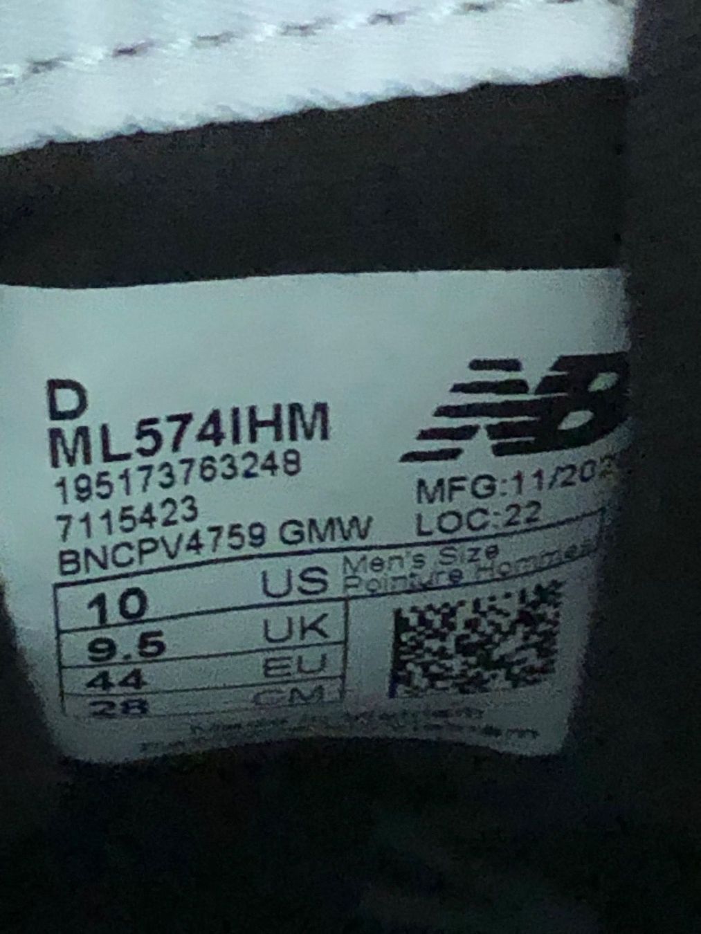 New Balance Scarpe da uomo: New Balance 574 x Comme des Garcons - SONDEREDITION – Nuovo e nell'imballaggio originale da Richterswil venduto da wahopp 4