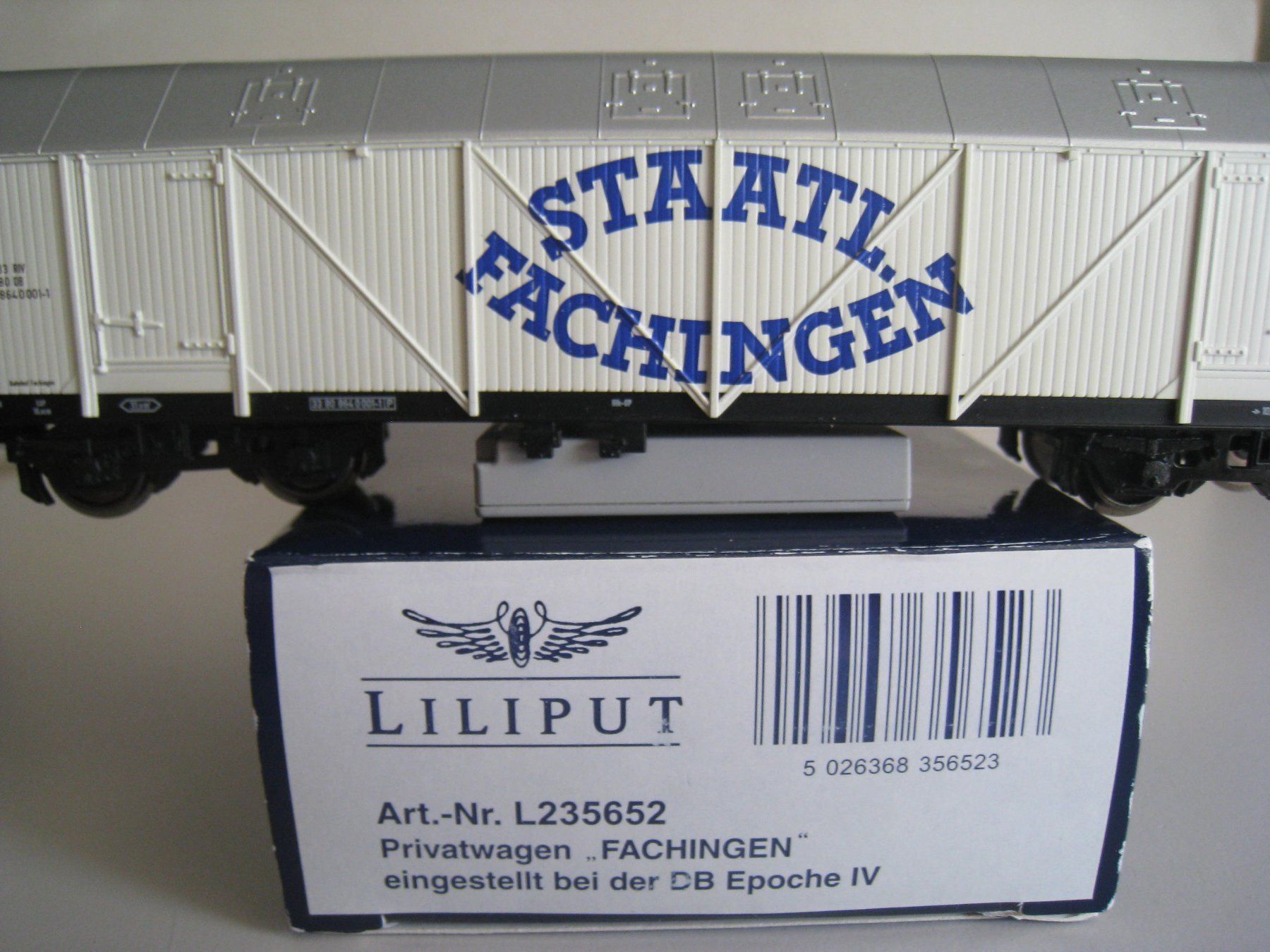 Liliput Modelleisenbahnen: Liliput Güterwagen-Set, 4 teilig – Gebraucht aus Buchs ZH von swiss-train 1