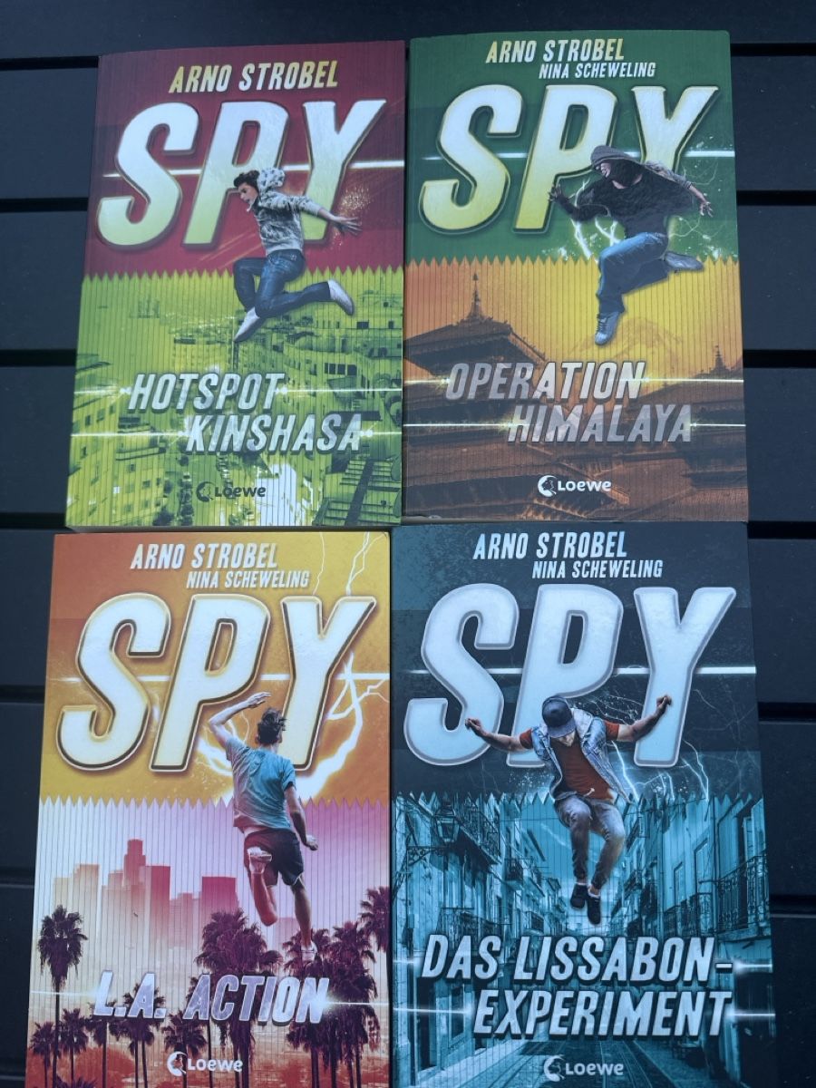 Libri: SPY - Arno Strobel Band 2-5 – Usato da Kloten venduto da Jay025