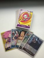 One Piece Karte Bundle: 30 Random EN Karten + 5 Rares
