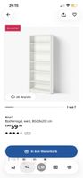 BILLY Bücherregal weiss 80x28x202 cm guter Zustand