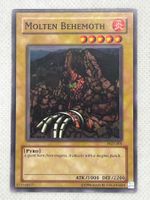 Yu-Gi-Oh Karte Molten Behemoth PGD-001 guter Zustand