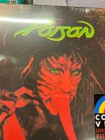 POISON “Open Up And Say..Ahh!“ RED OPAQUE VINYL LP! HMV ONLY