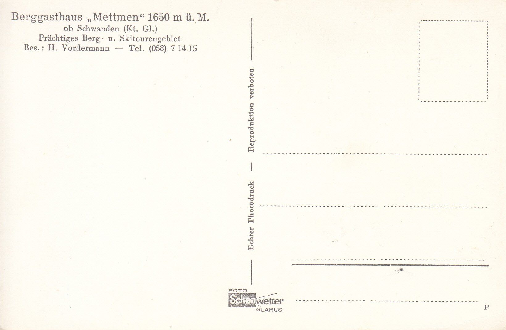Ansichtskarten: Garichte ca. 1950 – Gebraucht aus Bürglen TG von StampGraf 1