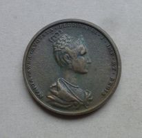 ++ Medaille 1836 ++ Krönung Maria Annas