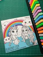 Heavenly Cozy Malbuch