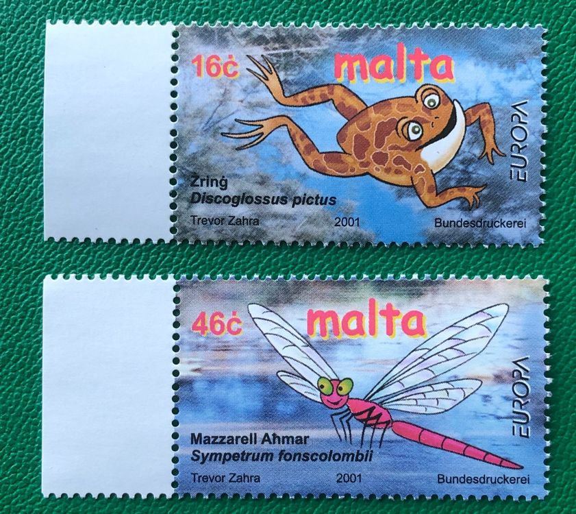 Goldhahn 100 Briefmarken Malta – Sammlersortiment, Verschiedene Motive, Meist Gestempelt