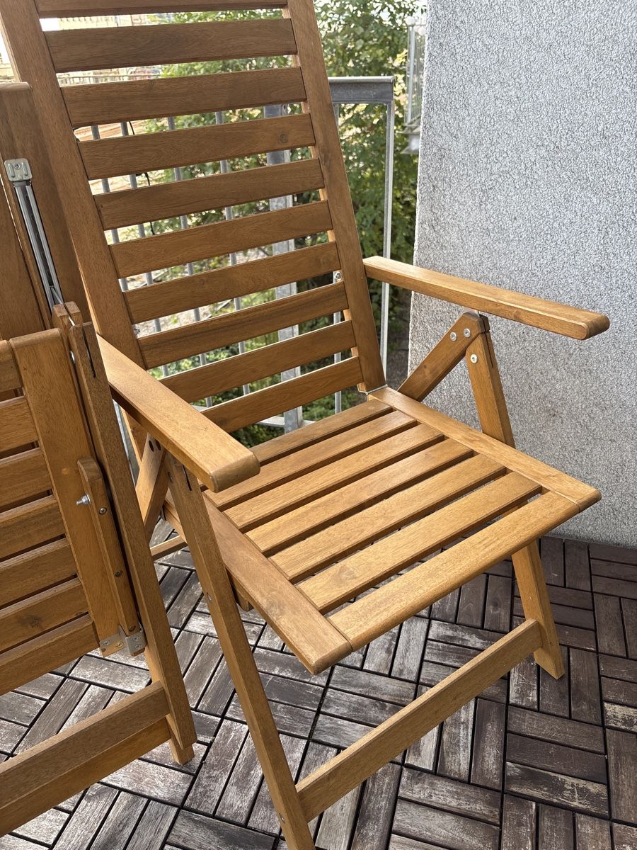Ikea NÄMMARÖ Gartenstuhl, Holz, für Balkon☀️ (Gebraucht) in Klosters für CHF 50 – nur Abholung auf Ricardo kaufen