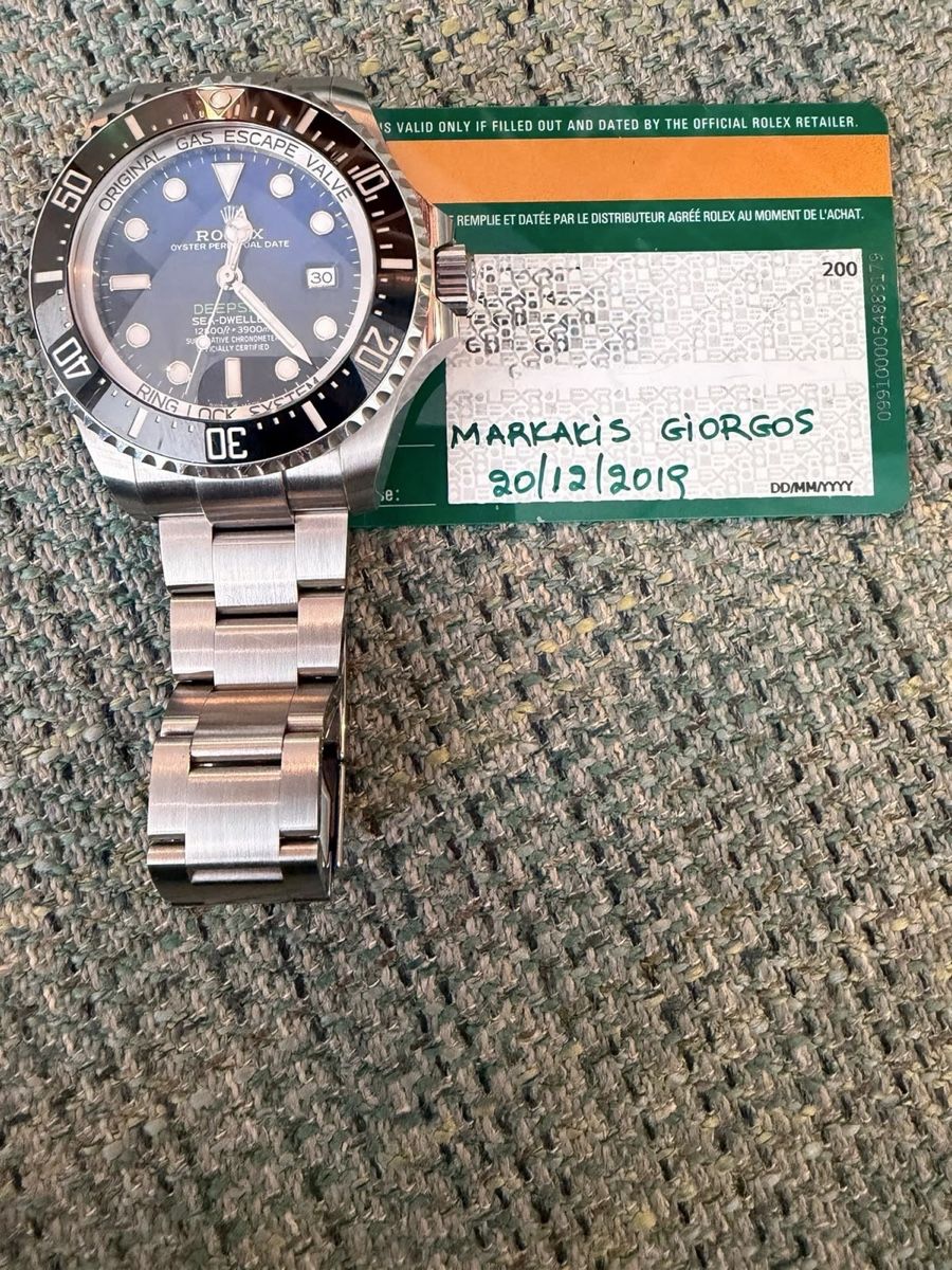 Rolex Montres: Rolex Sea Dweller Deep Blue – D'occasion à Dänikon ZH par Smyrni