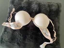 🌸 Süsser BH, Grösse 80A, Zartrosa mit Spitze