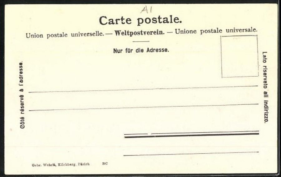 Cartoline postali: Appenzell, Prozession bei Abtskapelle um 1910 – Usato da Frauenfeld venduto da POML 1