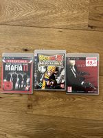 PS3 Spiele Mafia II, Dragonball Z, Hitman Absolution