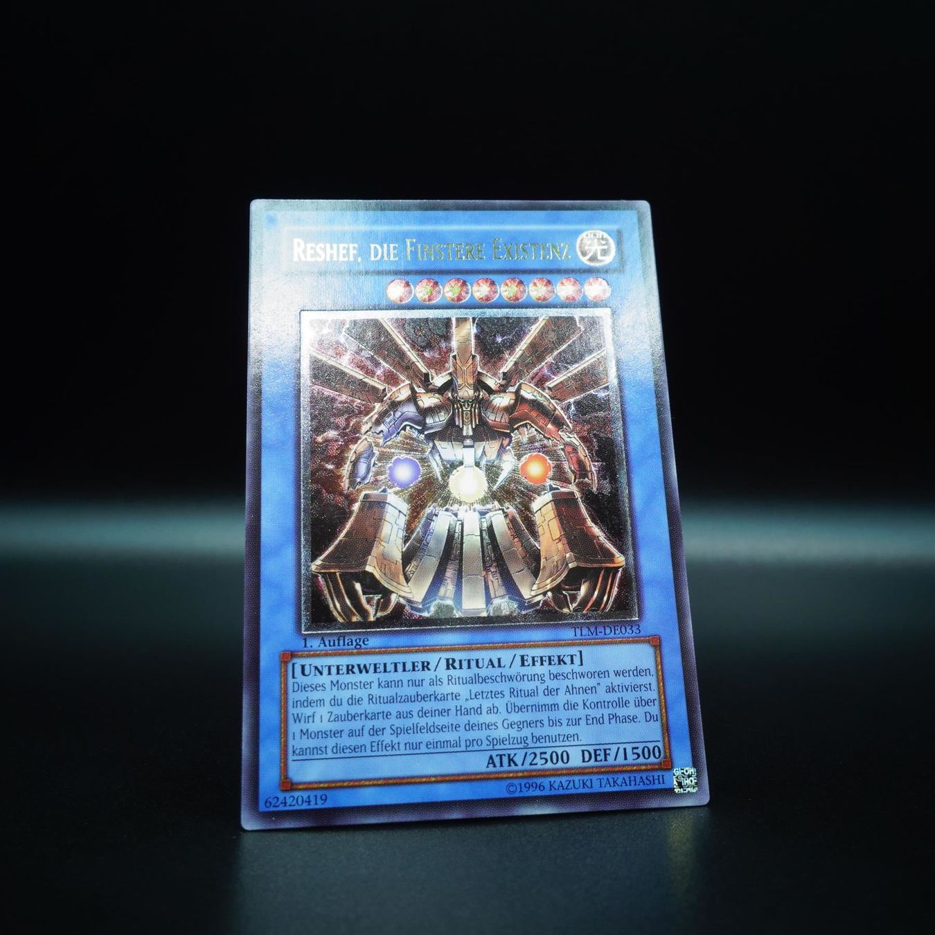 Yugioh Carte collezionabili: Reshef, die Finstere Existenz – Usato da Erlinsbach SO venduto da Cardwerk 1